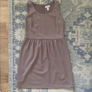 LOFT Scalloped Sleeveless Dress